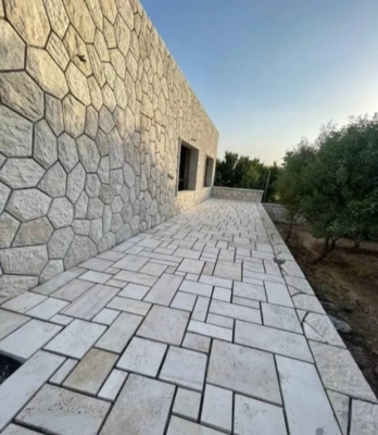 اجرای سنگ ورقه ای سنگ عصری و نصب سنگ مالون